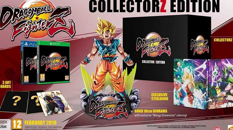 dragon ball fighterZ collectorZ edition